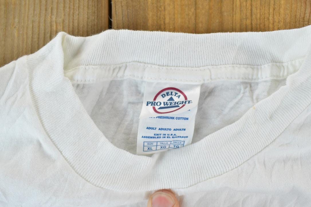 Vintage 1990s Washington DC USA Eagle Logo Souvenir T-Shirt