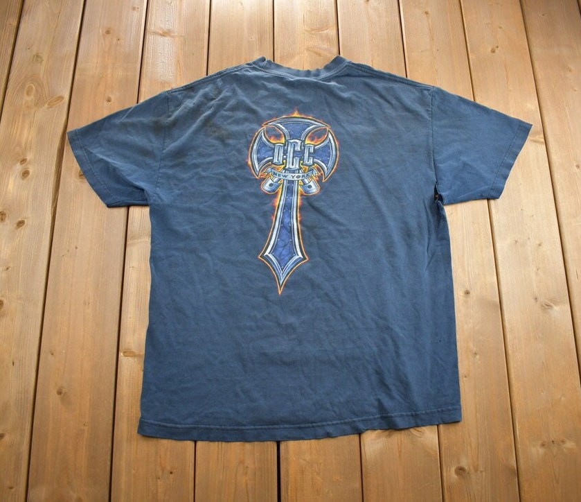 Vintage 2000s Orange County Choppers Distressed T Shirt Made In USA