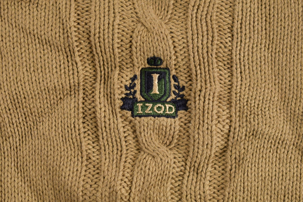Vintage 1990s Izod Knit Crewneck Sweater