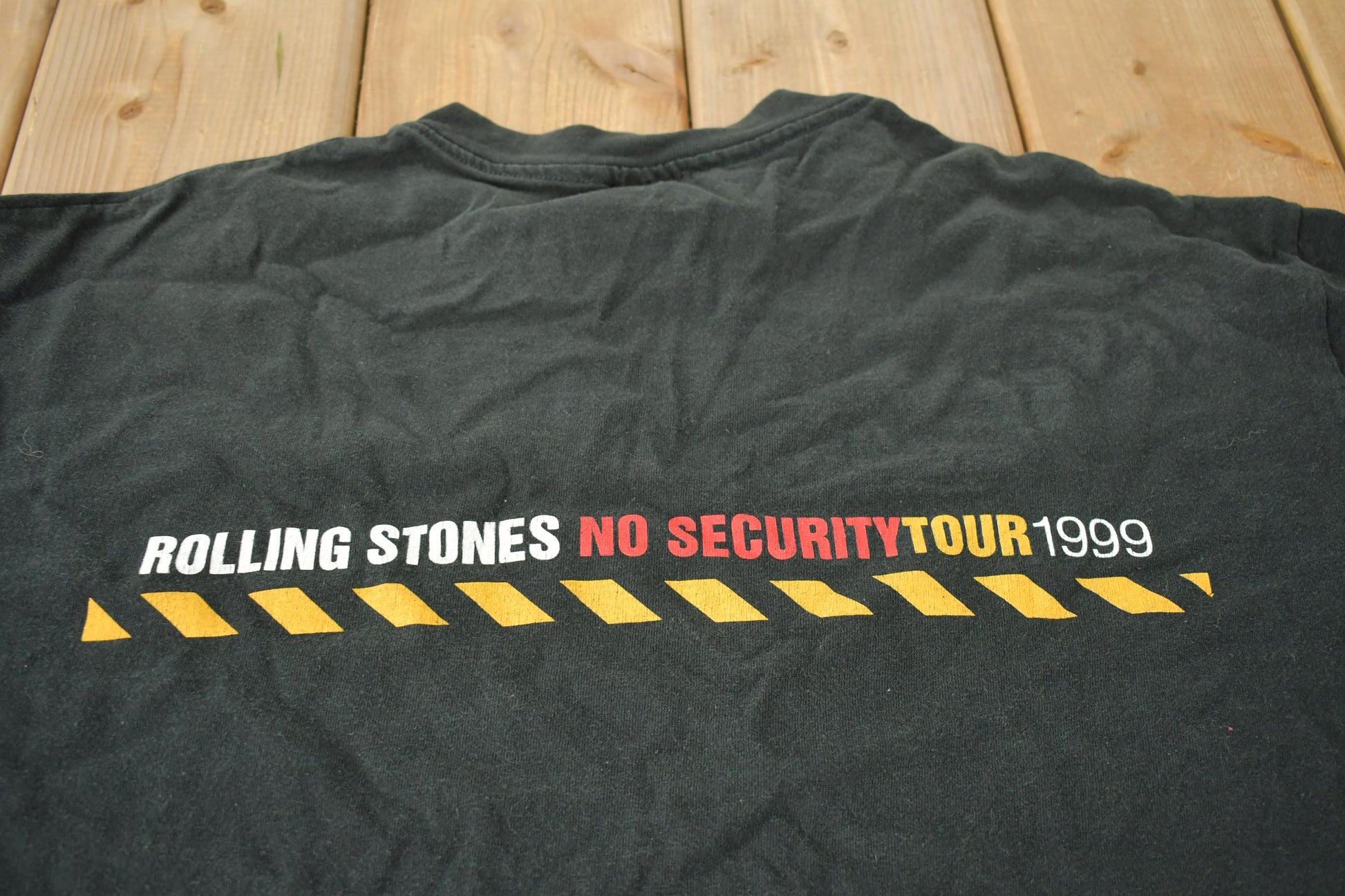 Vintage 1999 The Rolling Stones No Security Tour Band T-shirt