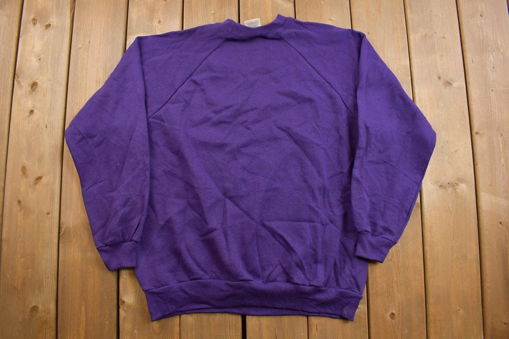 Vintage 1990's Hanes Deadstock Blank Crewneck Sweatshirt