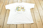 Vintage 1989 Crowded House North American Tour Band T-shirt Men's M