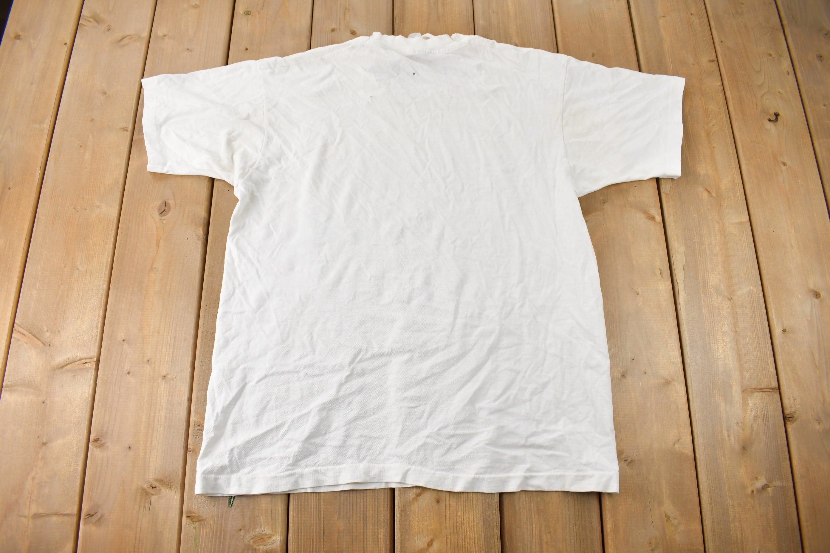Vintage 1990s Periodic Table Of The Elements Single Stitch Graphic T Shirt Made In USA Size XL