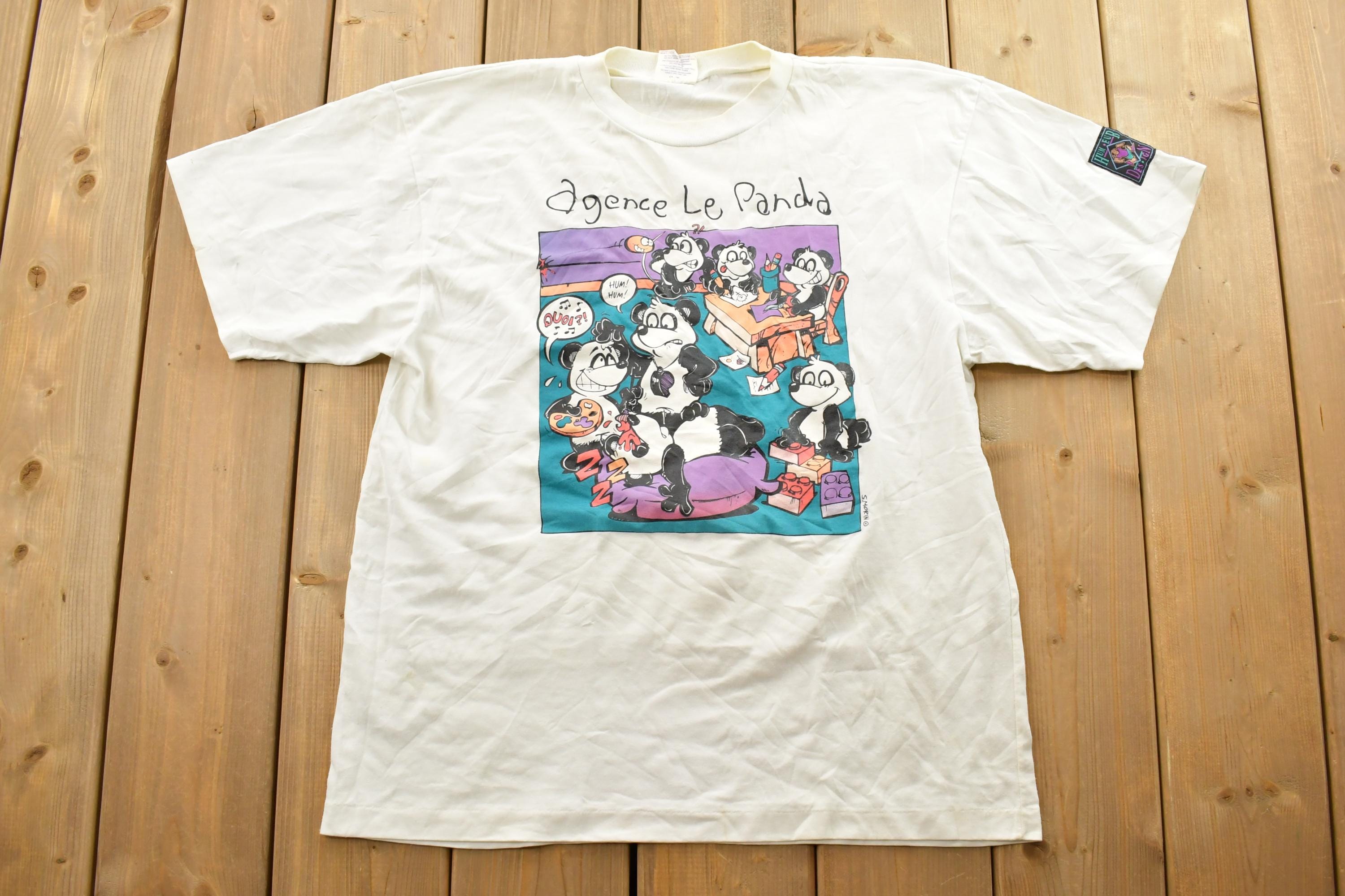 Vintage 1990s Agence Le Panda Graphic T-Shirt
