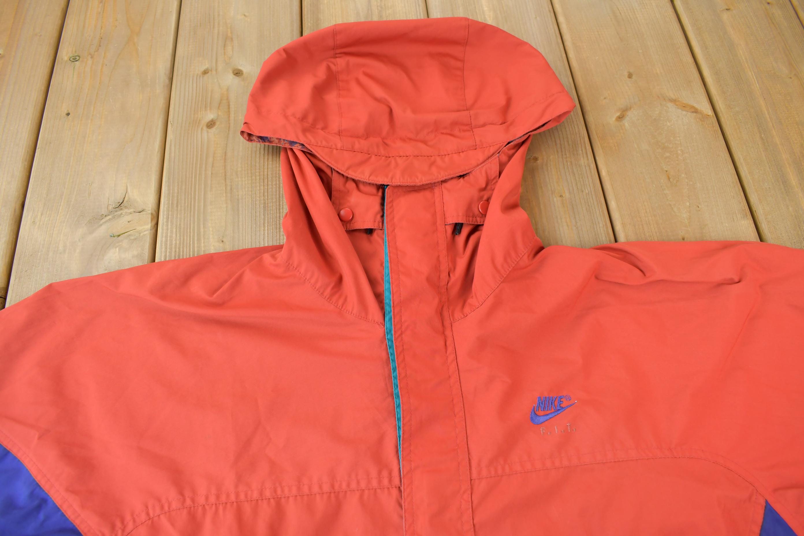 Vintage 1990s Nike ACG Color Block Windbreaker Jacket