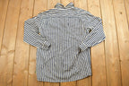 Vintage 1990s Striped Button Up Shirt