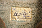 Vintage 1950s United Toronto Full Length Wool Coat Fur Lined