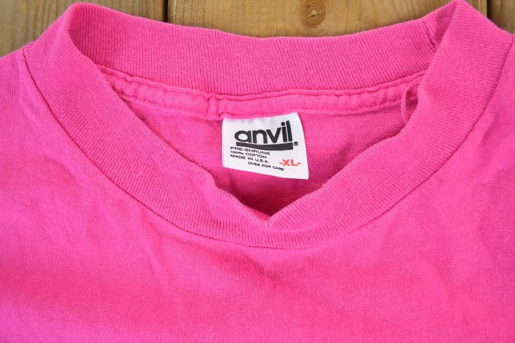 Vintage 1990s Duluth Public Library Souvenir Single Stitch Graphic Print Long Sleeve T-Shirt Made In USA