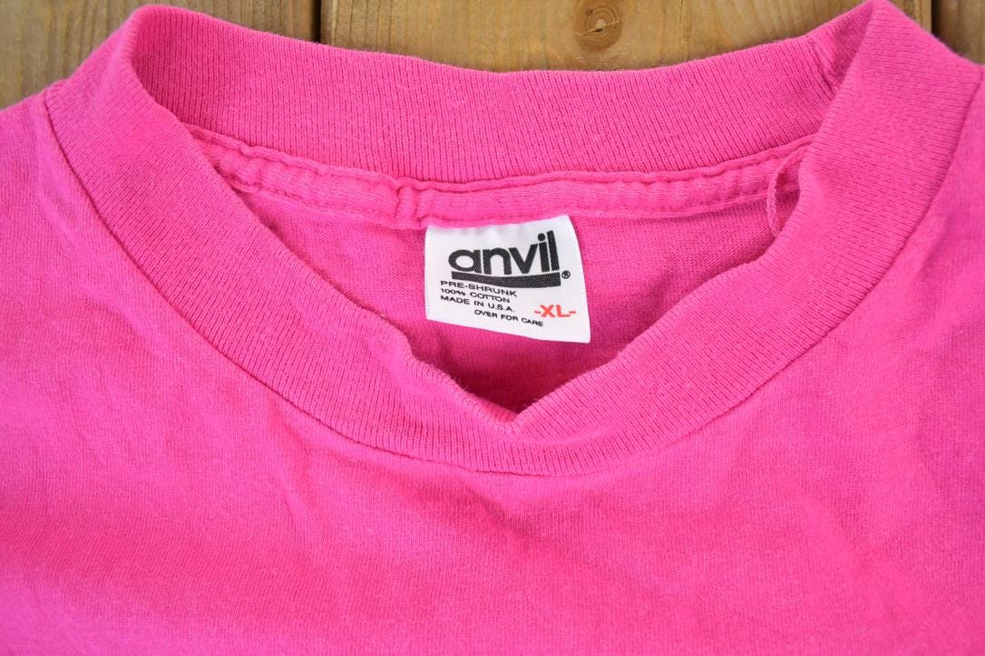 Vintage 1990s Duluth Public Library Souvenir Single Stitch Graphic Print Long Sleeve T-Shirt Made In USA
