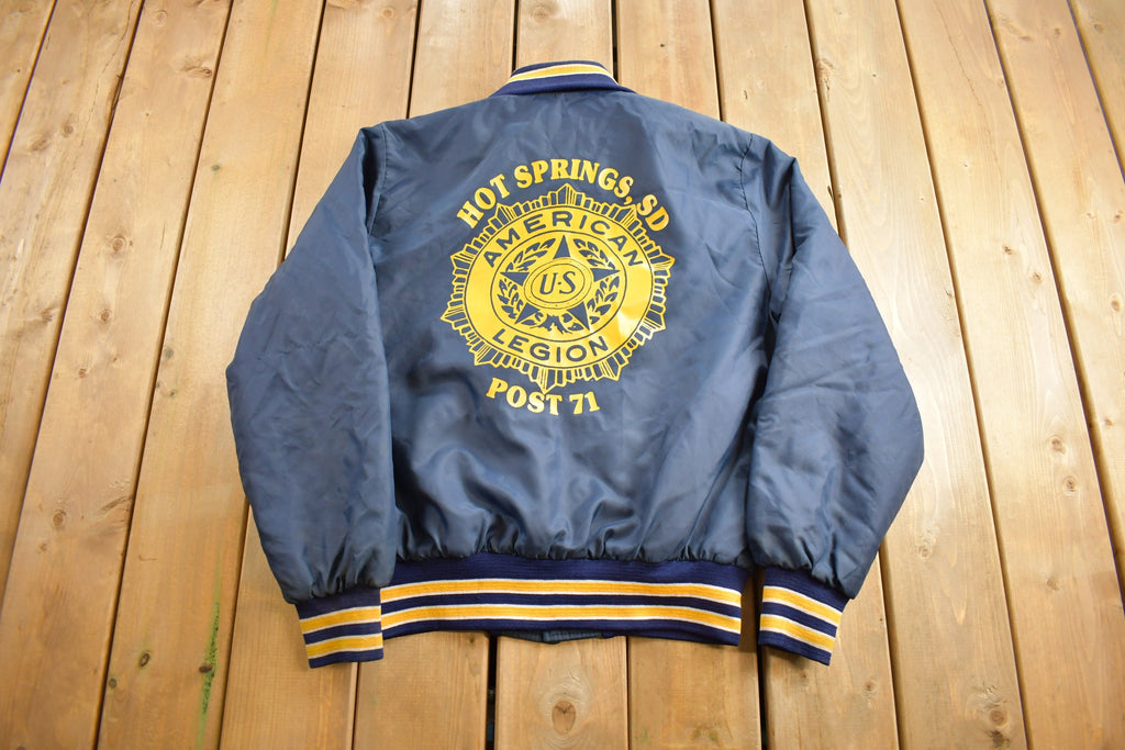 Vintage 1980s American Legion Hot Springs SD Post 71 Jacket