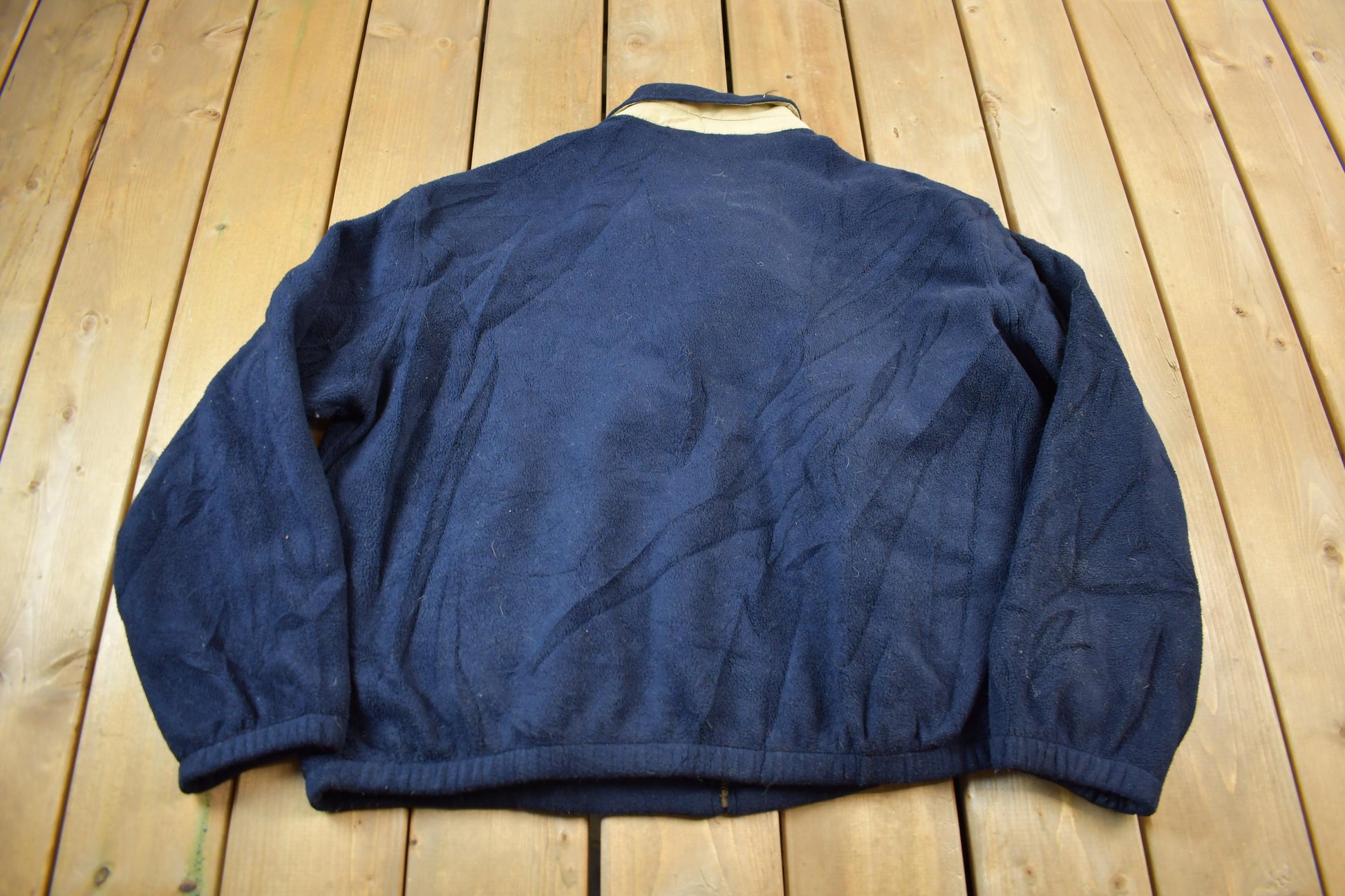 Vintage 1990s Polo Ralph Lauren Zip Up Polartec Fleece Sweater
