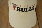 Vintage 1990s Chicago Bulls NBA Embroidered Strap Back Hat