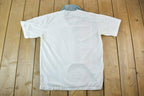 Vintage 1990s Pierre Laurent Quarter Button Up Polo Shirt