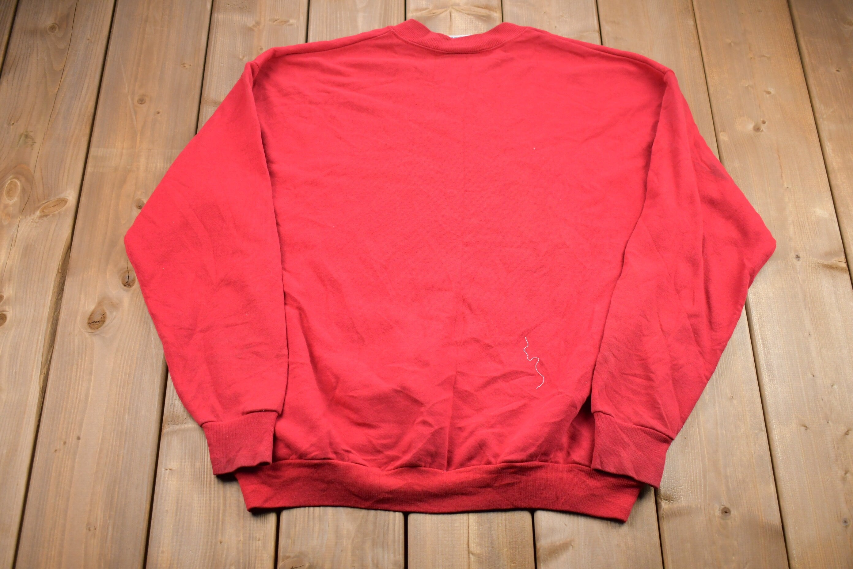 Vintage 1990s Lee Made In USA Jesus Crewneck Sweatshirt