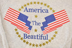 Vintage 1990s America The Beautiful Souvenir Crewneck Sweatshirt Mens M