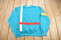 Vintage 1990s Blank Striped Crewneck Sweatshirt