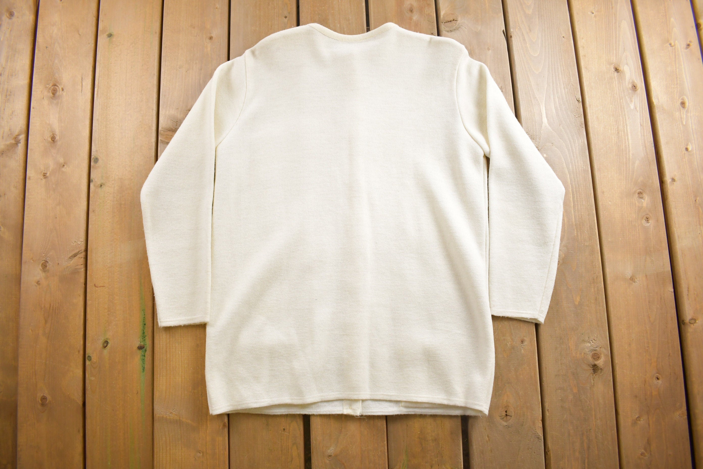 Vintage 1980s Grandma Cardigan Sweater