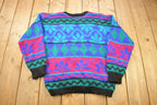 Vintage 1980s Gallagher Knitted Mohair Sweater
