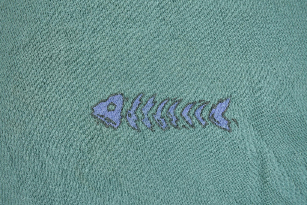 Vintage 1990s Bone Fish Graphic T-Shirt