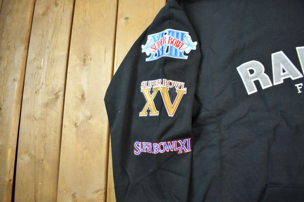 Vintage Y2K Deadstock Raiders NFL Super Bowl Champions Hoodie