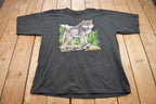 Vintage 2002 Beautiful Wild Wolf Animal T-Shirt