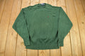 Vintage 1990s Green Polo Ralph Lauren Knitted Sweater