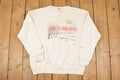 Vintage 1994 Red Willow Country Scene Graphic Print Crewneck Sweatshirt Men's L