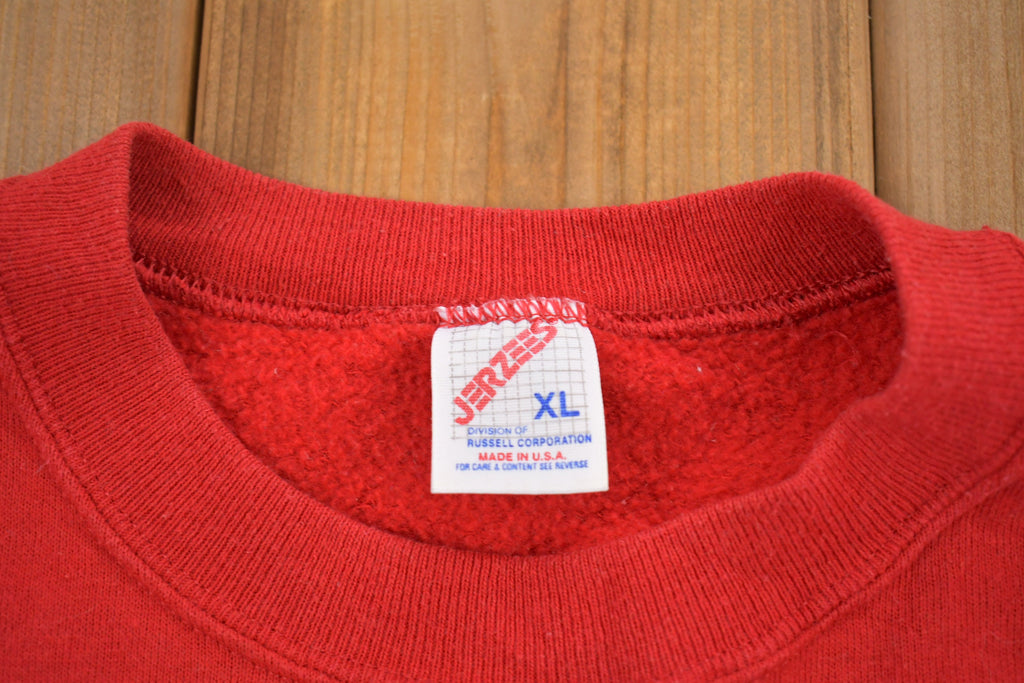 Vintage 1990s Angel Graphic Made In USA Crewneck Sweatshirt