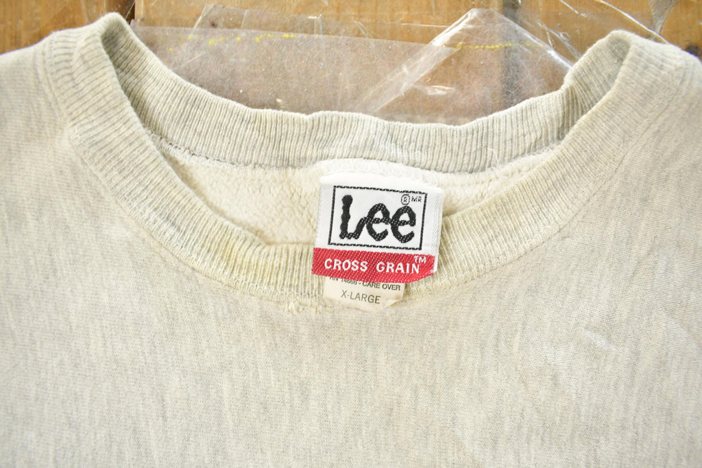 Vintage 1990s University Of Notre Dame Engineering Lee Cross Grain Crewneck Sweatshirt Men's XL