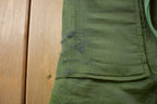 Vintage 1986 Army Green Overalls Size Medium