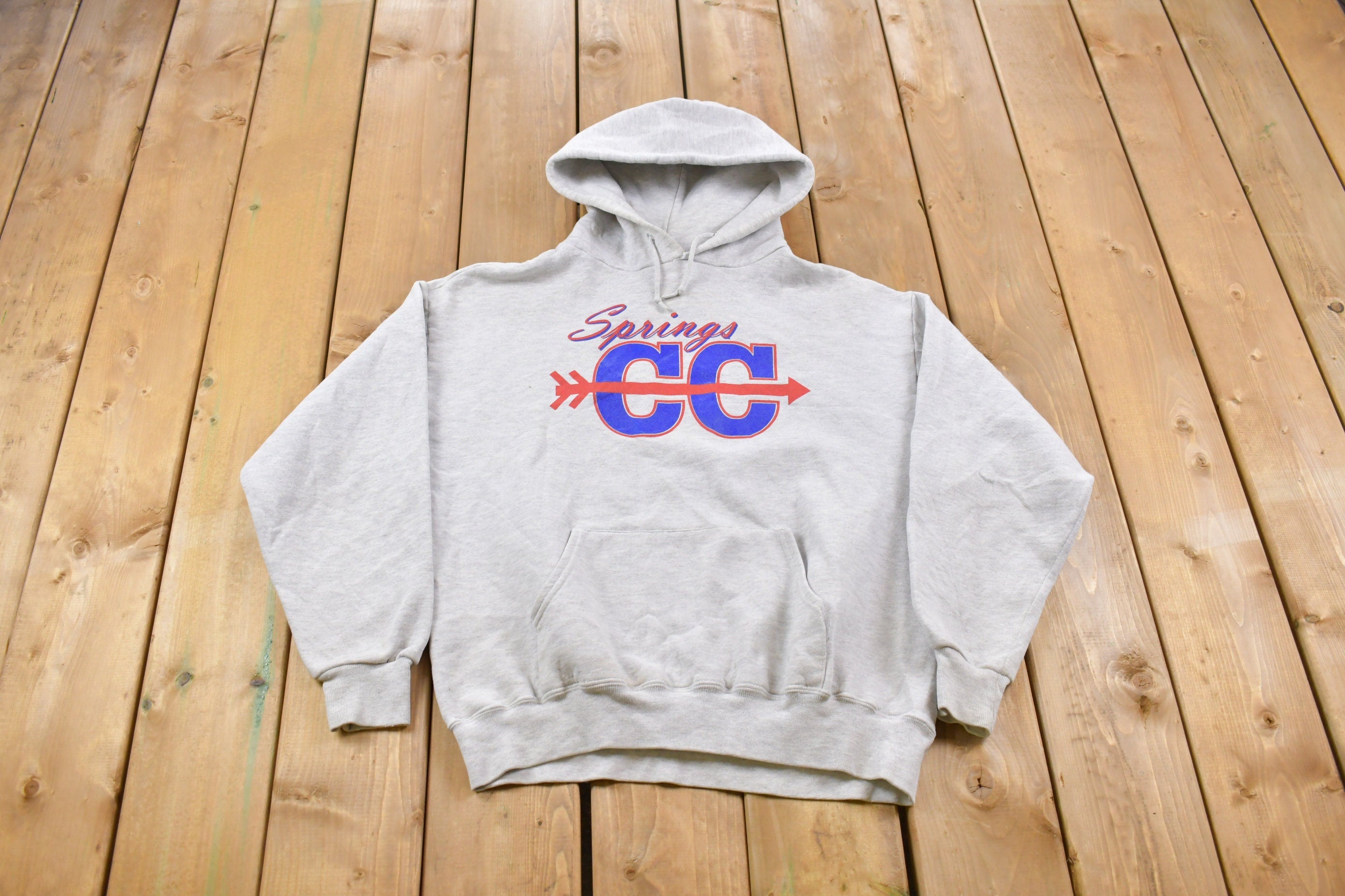 Vintage 1990s Springs CC Graphic Hoodie
