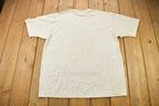 Vintage 1990s Raw Pep #52 New York Giants NFL Graphic T-Shirt