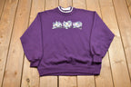 Vintage 1990s Morning Sun Cute Bird Crewneck Sweatshirt