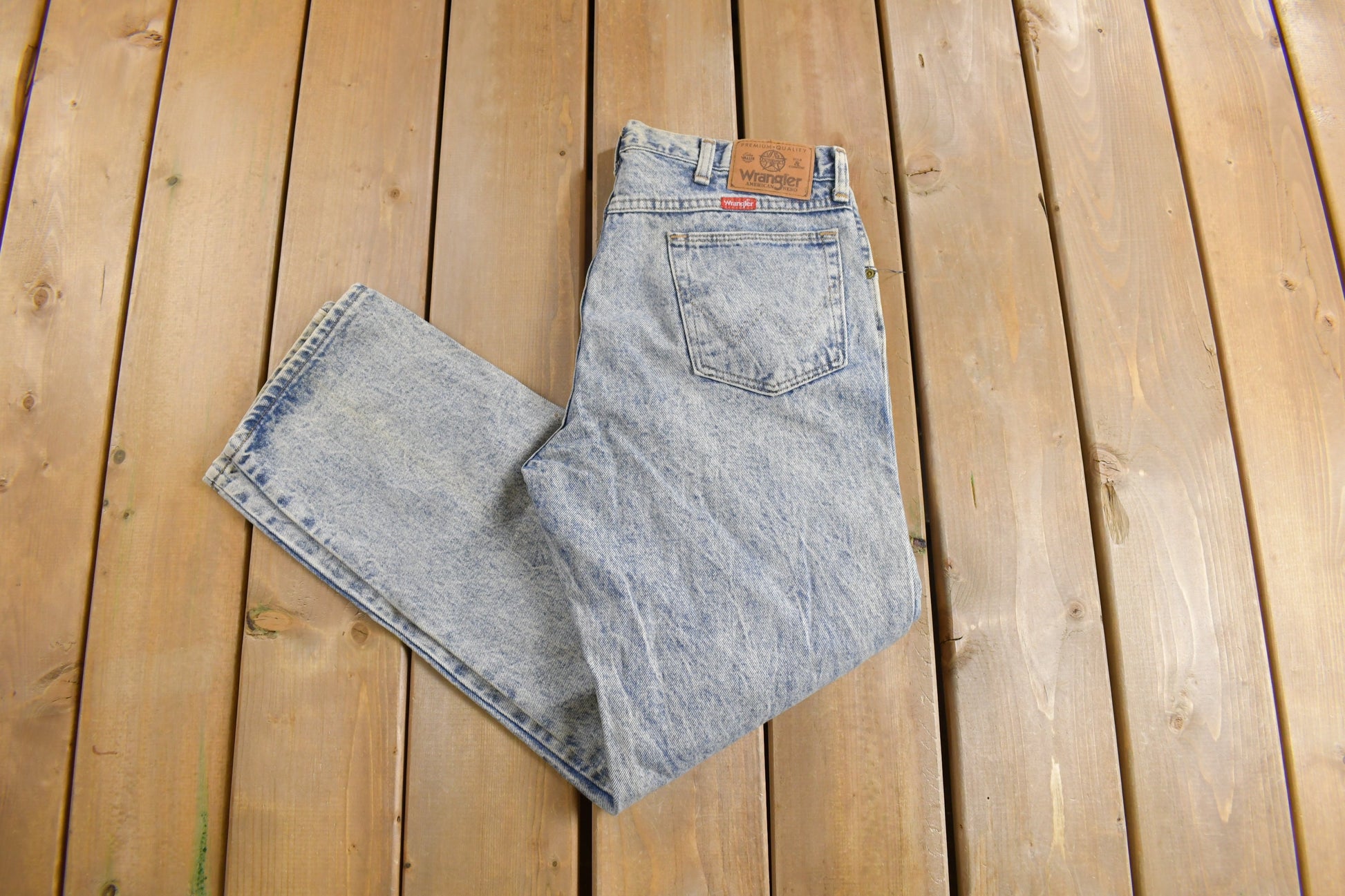 Vintage 1970s Wrangler Western Style Jeans Size 32 x 29