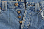 Vintage 1990s L.E.I Blue Denim Baggy Jeans 26 x 30