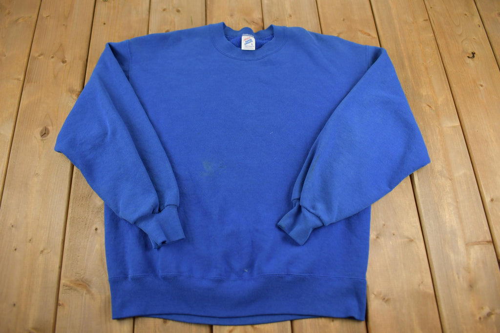Vintage 1990s Jerzees Supersweats Crewneck Sweatshirt Made In USA