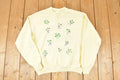 Vintage 1990s Multi Flower Cute Crewneck Sweatshirt Men's M
