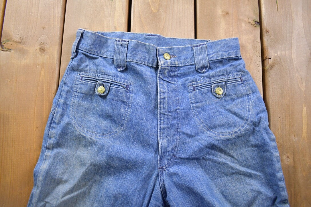 Vintage 1970s Oshkosh B'gosh Bell Bottom Jeans Size 28 x 32