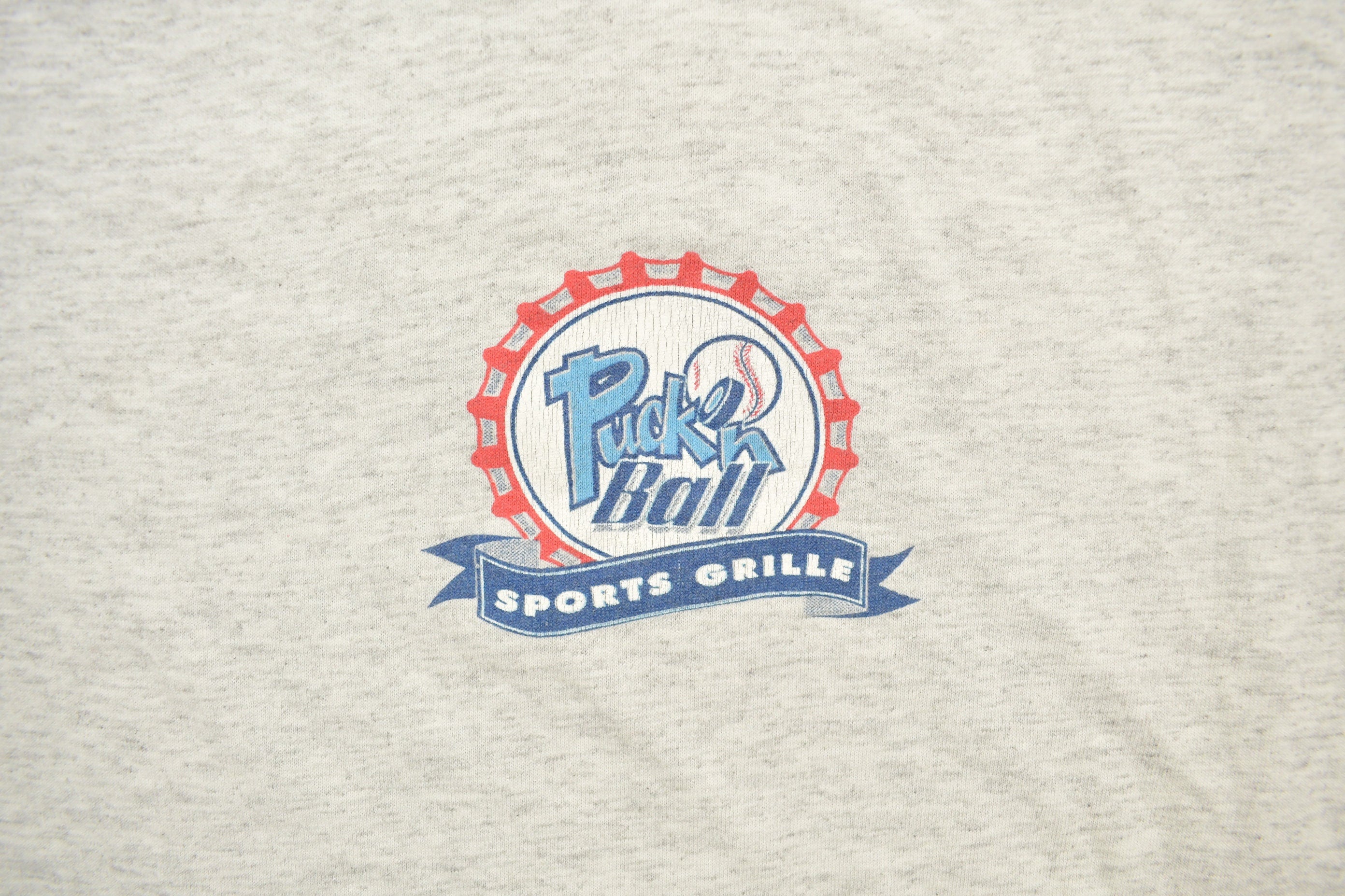 Vintage 1990s Superbowl Sunday Sports Grille Graphic T-Shirt