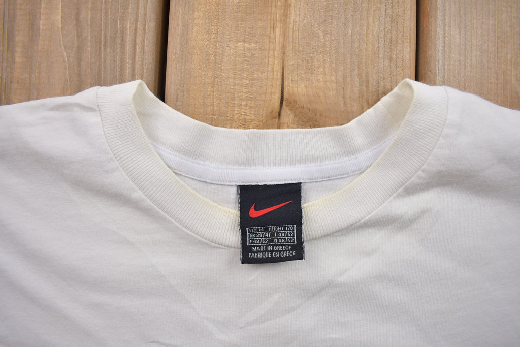 Vintage 1990s Nike Swoosh Logo Graphic T Shirt