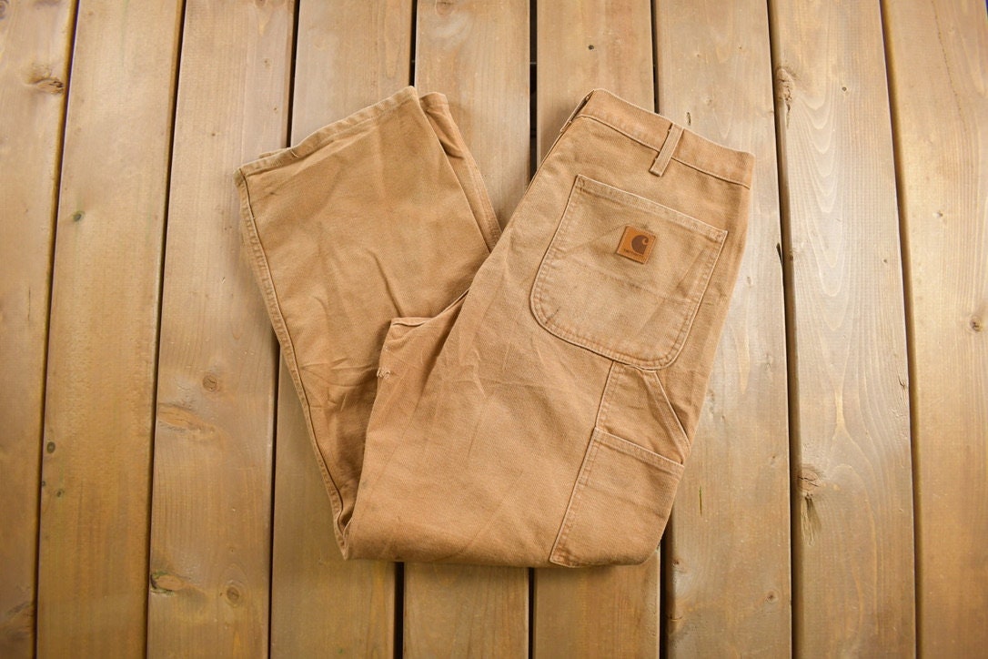 Vintage 1990s Carhartt Carpenter Pants Size 33 x 29