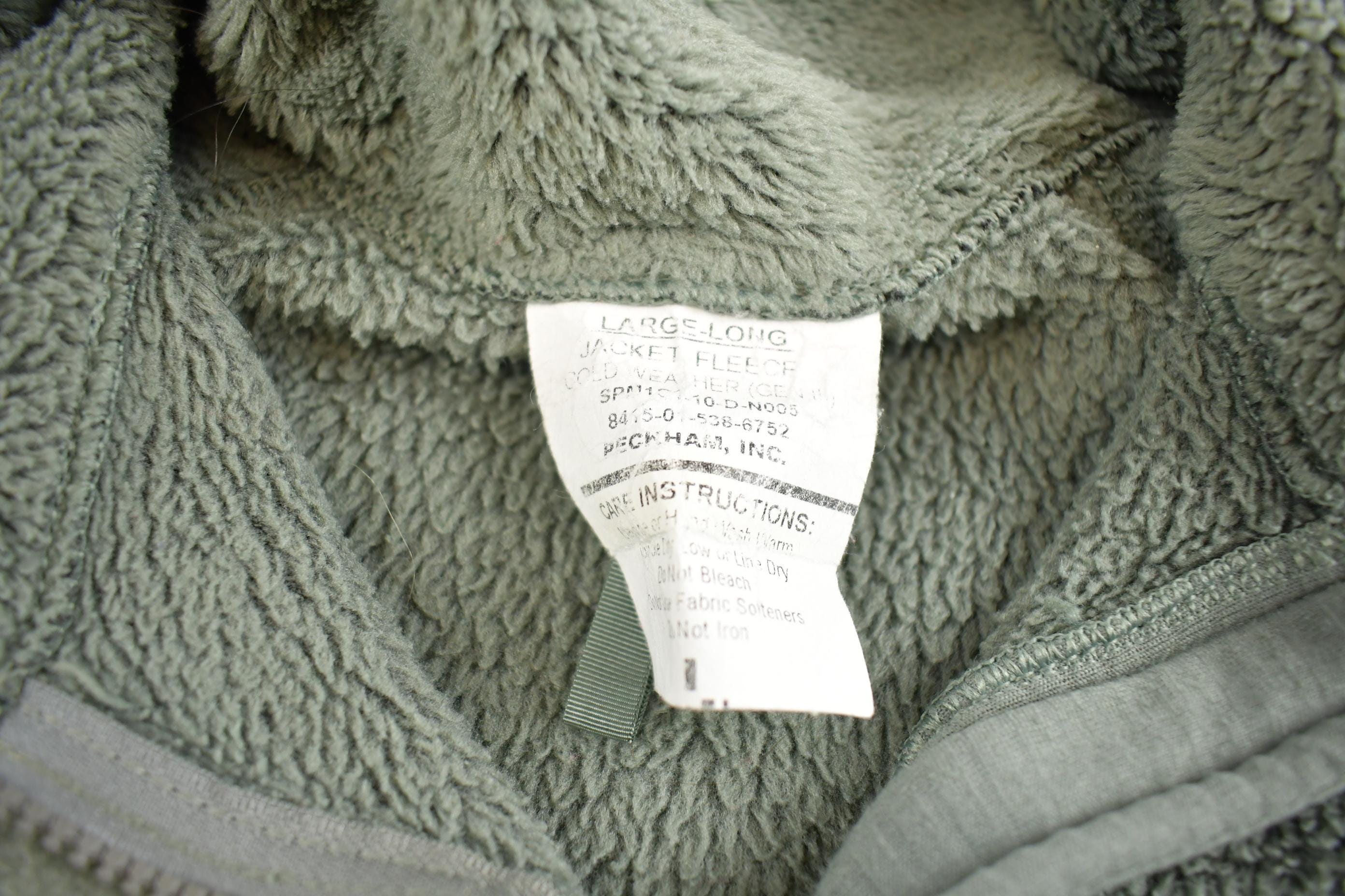 Vintage 1990s Green Fuzzy Fleece Sweater Made In USA