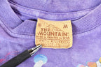 Vintage 2000 Purple The Mountain Clown Fish Aquatic Reef Tie Dye Graphic T-Shirt