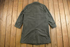 Vintage 1980s Botany Weather Topper Full Length Trench Coat