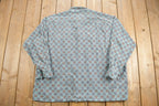 Vintage 1990s Forest Trail Paisley Button Up Shirt