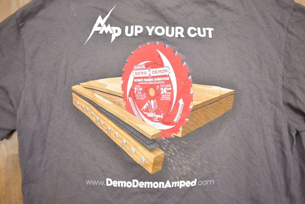 Vintage 1990s Demo Demon AMPED Graphic T-Shirt