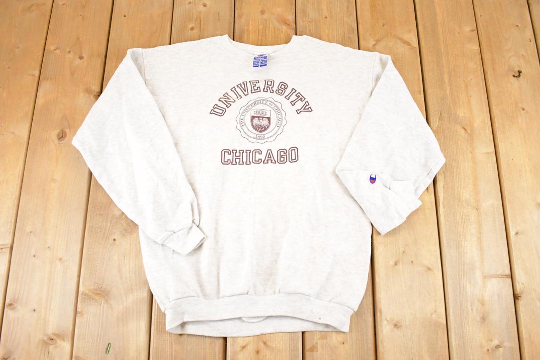 Vintage 1990s Boston University Champion Crewneck Sweatshirt Youth XL /