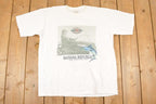 Vintage 1990s Banana Republic Graphic Print Souvenir Fishing T-Shirt Men's L