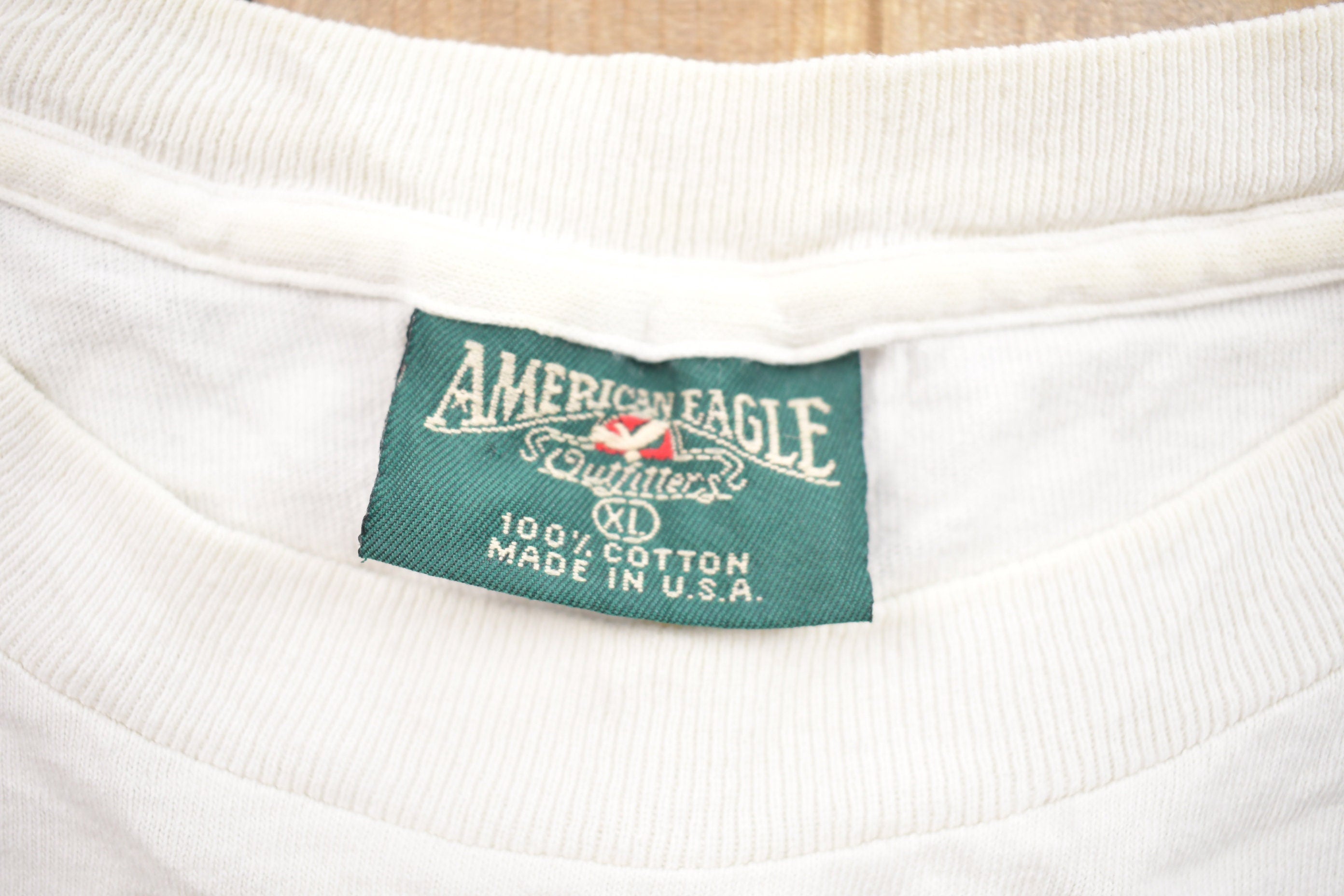 Vintage 1990s American Eagle Bald Eagle Graphic T Shirt