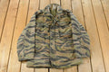 Vintage 1980s Tiger Camo Military Jacket Men's Small